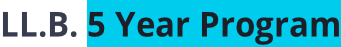LL.B. 5 Year Program